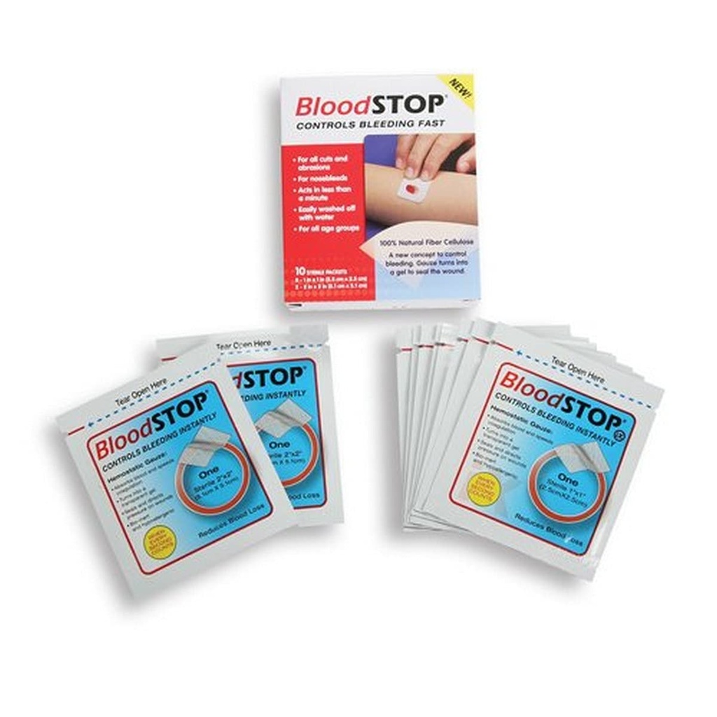 Cramer BloodArrêtez de saigner de petites lacérations, fournitures de premiers soins pour la salle d'entraînement sportif, contenu de la cellulose stoppe saigner pour guérir plus rapidement les blessures ouvertes, 10 pièces Combo Pack
