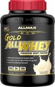 ALLMAX Nutrition Or ALLWHEY, Vanille française - 5 lb - 24 grammes de protéines par scoop - sans gluten, faible teneur en glucides et faible teneur en sucre - Env. 71 portions