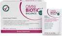 OMNi BiOTiC Balance Probiotic Immune Support - Bifidobacterium & Lactobacillus - Hypoallergénique - Supplément de booster pour les hommes et les femmes - Non-OGM (28 paquets quotidiens)
