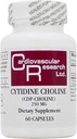 Cytidine Choline/CDP 250mg 60 capsules - Formules écologiques/Cardiovasculaires Recherche