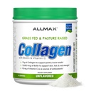 ALLMAX Nutrition Herbacé et pâturage Collagène élevé avec 10 000 mcg Biotine + 90 mg de vitamine C, non aromatisé, 15,5 oz (440 g)