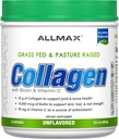 ALLMAX Nutrition Herbacé et pâturage Collagène élevé avec 10 000 mcg Biotine + 90 mg de vitamine C, non aromatisé, 15,5 oz (440 g)