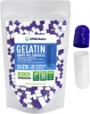 XPRS Nutra Size 2 Empty Capsules - 500 Count Empty Gelatin Capsules - Pills DIY Capsule Filling - Pure Bovine Pill Gel Caps for Do-It-Yourself Supplements (Purple/White)