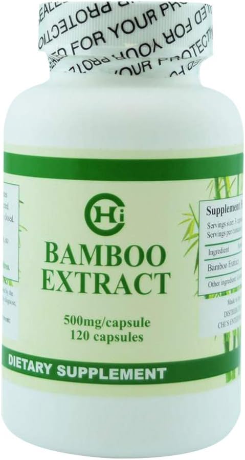Chi's Enterprise (extrait de bambou)500mg, 120capsules