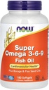 Now Foods Super Omega 3-6-9 Soft-gels, 1200Mg, 180-Count
