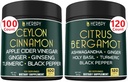 Ensemble 6en1 Premium Ceylan Cinnamon Suppléments & 6en1 Citrus Bergamot Supplément