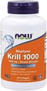 Now Foods Neptune Krill 1000 Huile de poisson 1000 Milligramme, 60 Softgels (2 Pack)