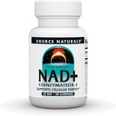Source Naturals NAD+, Coenzymated B-3, soutient l'énergie cellulaire*, 25 mg - 60 Lozenges
