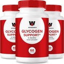 (3 Pack) Wonderfix Glycogen Support Capsules - Officiel Wonderfix Glycogen pour maintenir des niveaux stables en santé, Glycogen Support Supplément diététique avancé de sang, Wonderfix Fix Avis (180 Capsules)