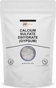 Dihydrate de sulfate de calcium pur à 100 % - Poudre de gypse pour cuisson, traitement de l'eau et formulations cosmétiques 0,5 lb / 227 g
