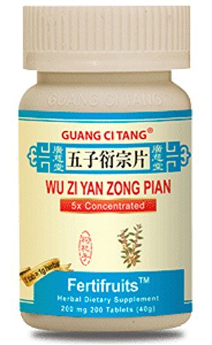 3 bouteilles de Wu Zi Yan Zong Pian FertiFruits Plus - Mélange de fertilité pour les hommes - Planification familiale - 200 pilules dans chaque bouteille par FertiFruits
