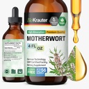 BIO KRAUTER Teinture de nacre - Extrait de nacre - Supplément liquide pour les femmes Santé - Promouvoir le calme - Sans alcool et sans sucre - gouttes végétaliennes 4 Fl.Oz.