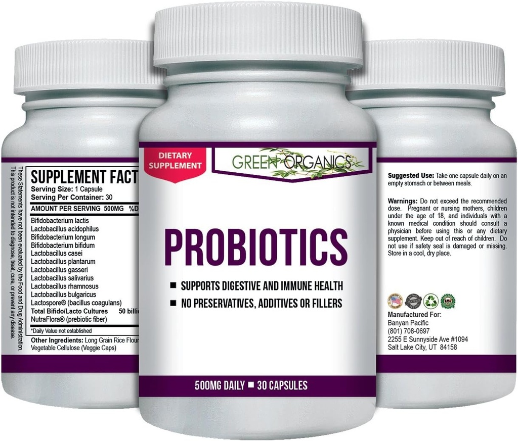 Advanced Probiotics - Supports Digestive and Immune Health
