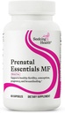Recherche de santé Essentiels prénatals MF - Soutien au développement et à la méthylation du cerveau - Capsules végétariennes sans méthyle avec Sélénium, Vitamine B6, Zinc et Vitamine B12-60 Capsules