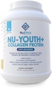 NuEthix Formulations Nu-Youth + Collagen Protein, Collagen Peptides, peut aider à soutenir les os et les articulations complément alimentaire, 30 portions
