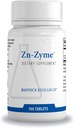 Recherche en biotique Zn-Zyme – 15 mg de zinc, Support du système immunitaire, Fonction cellulaire optimale, Digestion, Soutien de la santé tissulaire 100 Tab