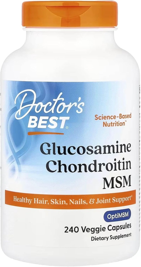 Meilleurs médicaments pour la glucosamine Chondritine MSM - 240 gélules