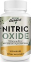 Supplément à l'oxyde nitrique pour les hommes - Précurseur et mélange de phytonutriments pour l'énergie, l'oxygène et la pression artérielle (1 paquet)