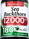 Laboratoire de la mer Buckthorn180 Capsules de 12000 mg de Omega 7 Sea Buckthorn de la mer Supplément d'épine de mer Omega 7 Supplément d'absorption ultra-haute.