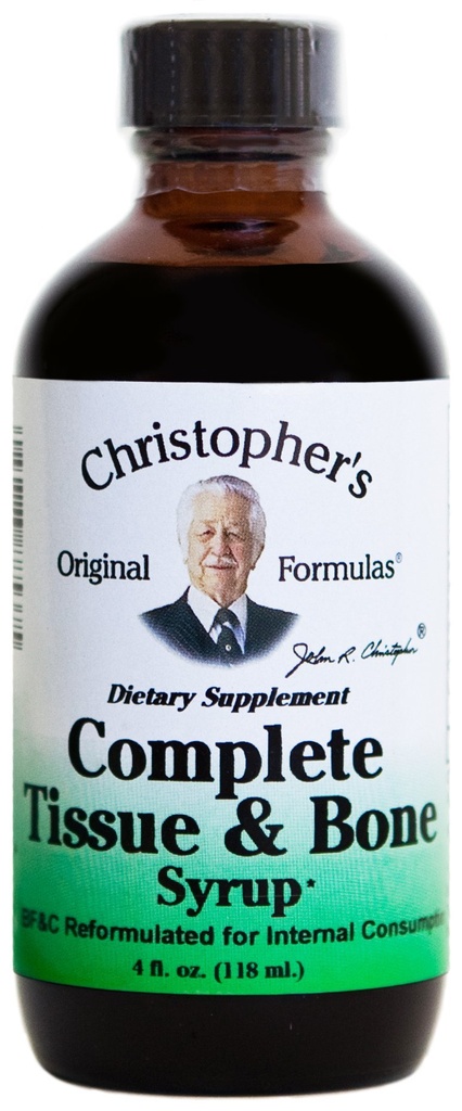 Formule complète de Christopher et sirop d'os, 4 once