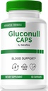 Gluconull Caps, formule officielle Gluco NullCaps, support pur pour les niveaux stables et l'énergie de carburant pour la santé globale, ingrédients tout-naturels, Gluco Null Glyco Optimizer (60 capsules)