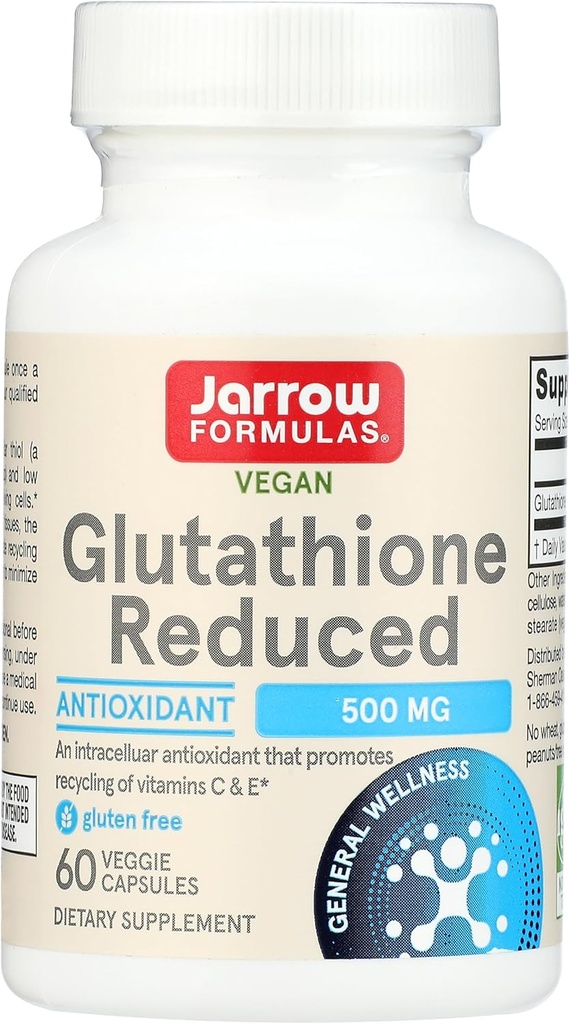 Formules de glutathion réduit, 60 Ct