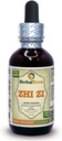 Zhi Zi, Gardenia (Gardenia Jasminoides) Teinture, Extrait liquide de fruits séchés organiques (Marque: HerbalTerra, Fièrement fabriqué aux États-Unis) 2 fl.oz (60 ml)