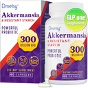 Supplément GLP ONE - 300 milliards AFU Akkermansia Muciniphila, Akkermansia Probiotic pour les femmes et les hommes, pour Boost , Digestive, Gut, Immunity, Améliore Gut Lining Function & Intestinal Walls, 60 comte