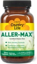 Country Life Aller-Max - Suppléments Quercetin avec Bromelain - Soutien immunitaire avec vitamine C, zinc et mélange botanique - certifié sans gluten, végétalien (50 Nombre (paquet de 1))
