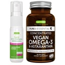 Huile d'algues Omega-3 Vegan + Super B12-Complex 5000mcg Bundle Vegan, haute concentration DHA & EPA + haute résistance B12 Arôme cerise Spray sublingual, par Igennus