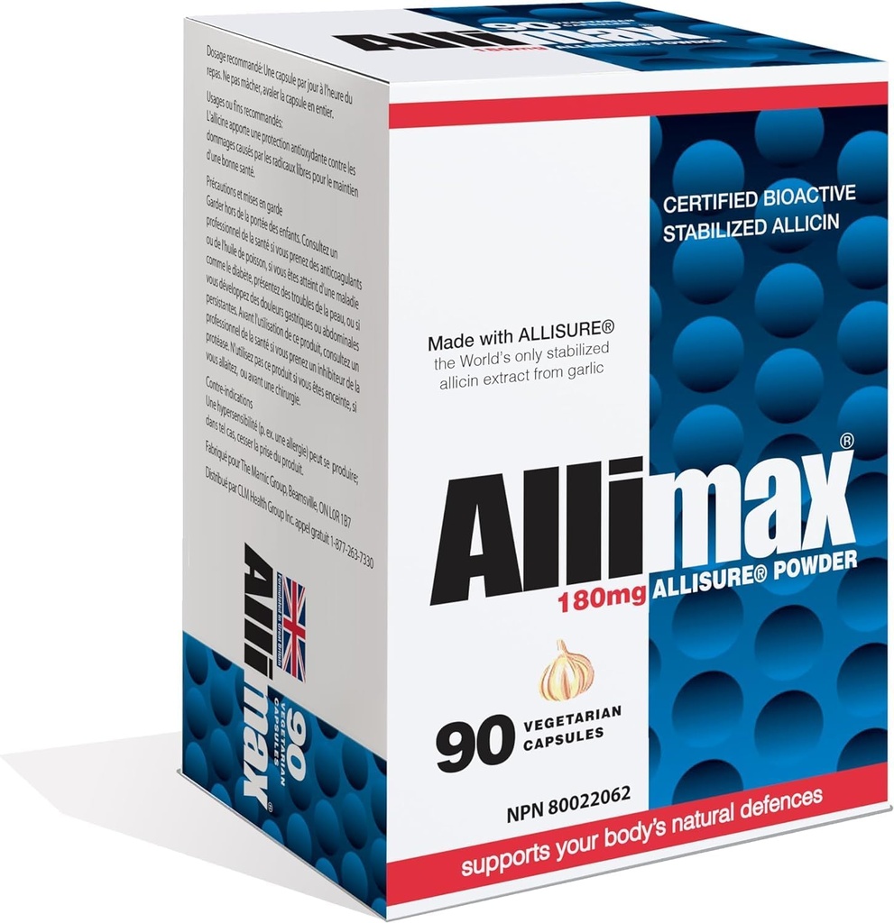 Allimax International Limited, Allimax 180 mg 90 capsules