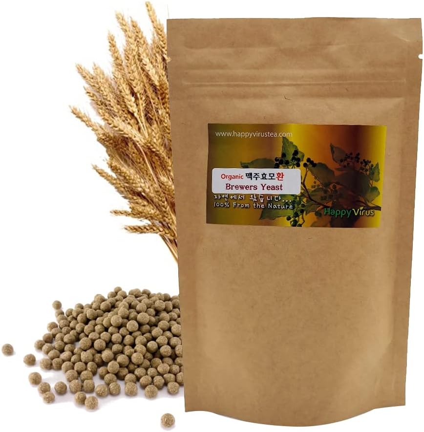 Natural Organic Brewer's Yeast Pill 맥주효모 환 3.52(100g) / Supplements for Immune Support & Nervous System for Woman & Man