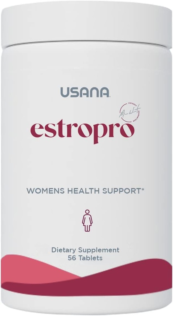 USANA EstroPro with Phytoestrogens for Symptomatic Support During Menopause* - 56 Tablets - 28 Day Supply