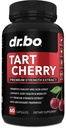 Tart Cherry Extract Capsules Supplement - Purge Uric Acid Flush Cleanse Antioxidant Pills for Rest Support - Tart Cherry Capsules Anthocyanin Supplements Ultra Pure Cherries Vitamins Concentrate Pill