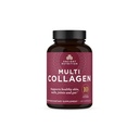 Pilules de collagène anciennes en poudre Peptides Supplément, 45 Nombre, Pilules de collagène multiples hydrolysées, types I, II, II, V et X, soutient la peau et les ongles sains, la santé des Gut et le soutien articulaire