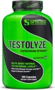 Espèce Nutrition Testolyze Natural Testostérone Booster, Fait avec 1250mg Tribulus, DIM, Indole 3 Carbinol, Saw Palmetto, T Booster, Supplément pour la musculation, Augmentation Libido 180 Caps