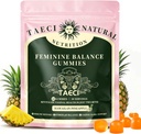 Gommies d'équilibre féminin premium pour la santé des femmes – Flaveur d'ananas hawaïen, soutient la vitalité et la santé des femmes (nouveaux emballages)