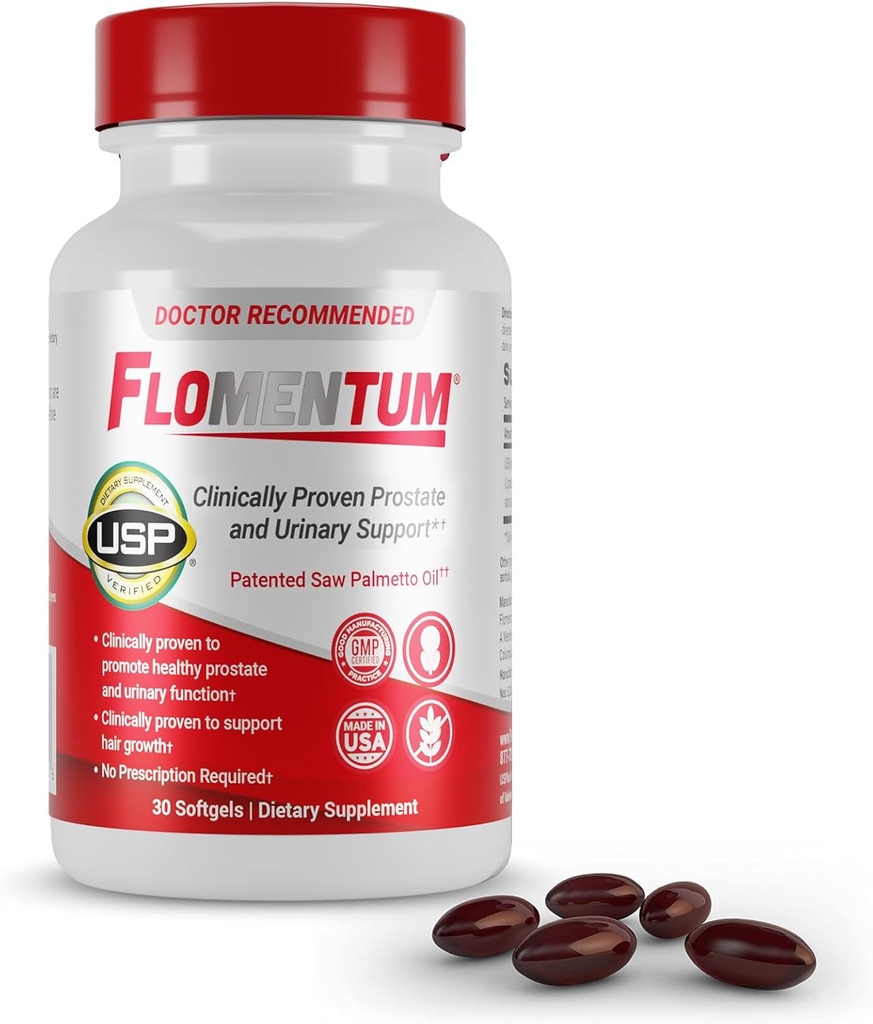 Flotmentum® Saw Palmetto pour les hommes Prostate Supplement de soutien prostate pour la santé des hommes
