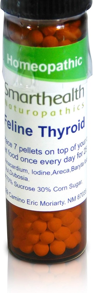 Feline Thyroid. All Thyroid Problems.Homeopathic Natural Formula.