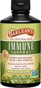 Barlean's Olive Leaf Complex Liquid Immmune Support Supplément avec 95mg Oleuropein Antioxydants pour le bien-être saisonnier, la santé cardiaque et le système immunitaire Booster, 16 Once