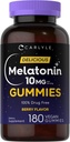 Carlyle Melatonin Gummies 10mg.180 comte.