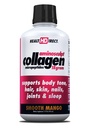 Supplément de collagène sans sucre d'AminoSculpt santé - Protéine de grade médical de haute puissance pour les cheveux, la peau, les ongles et les articulations, gazon, non-OGM, collagène liquide - Mangue lisse - 15 Fl Oz