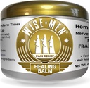 Wise Men Healing Balm with Myrrh and Frankincense Essential Oils for Neuropathy, Sciatica and Nerve Pain Massage and Skin Moisturizing