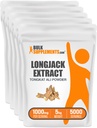 BulkSupplements.com Poudre d'extrait de longjack - Tongkat Ali Extract, Longjack Tongkat Ali Poudre - Tongkat Ali pour hommes et femmes, sans gluten - 1000mg par portion, 5kg (11 lbs) (paquet de 5)
