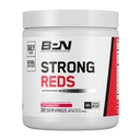BARE PERFORMANCE NUTRITION, BPN Reds Strong Superfood Powder, enzymes digestives, antioxydants, énergie naturelle améliorée, 30 portions, fraise