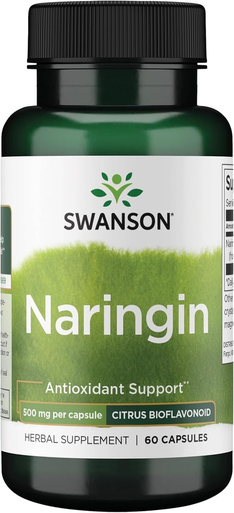 Swanson Naringin 500 Milligrammes 60 Capsules