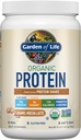 Jardin de la vie Poudre de protéines végétales - Caramel Mocha Latte - 20g Protéines végétales, BCAA, probiotiques et enzymes digestives - Sans gluten, sans OGM