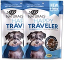 NATURAUX ARK Happy Traveler Calmer le pack de chews, facile comportement anxieux et nerveux chez les chiens et les chats, Vet recommandé, 2 pack