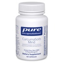 Encapsulations pures CurcumaSorb Mind (Mind) Supplément pour soutenir la mémoire, la netteté et la fonction cognitive*