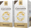 Solgar Curcumin plein spectre - 90 LiCaps, pack de 2 - Absorption supérieure - Santé cérébrale, articulaire et immunitaire - Non-OGM, végétalien, sans gluten, sans lait - 180 portions totales